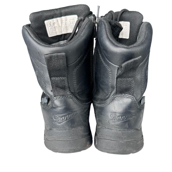 Danner Lookout Side Zip Black‎ Duty Boots Mens Size 8 Leather CSA Miltary Combat main image 11